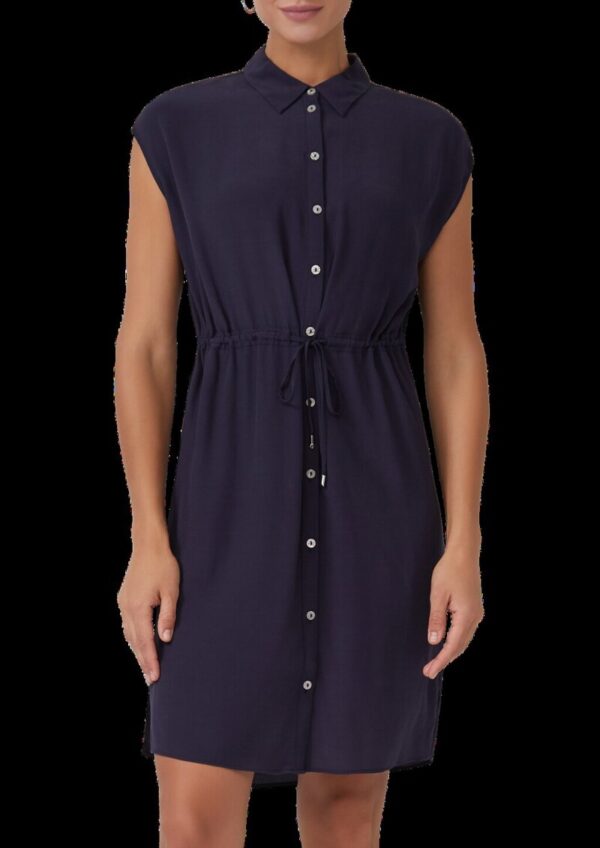 Ärmelloses Blusenkleid aus Viskose