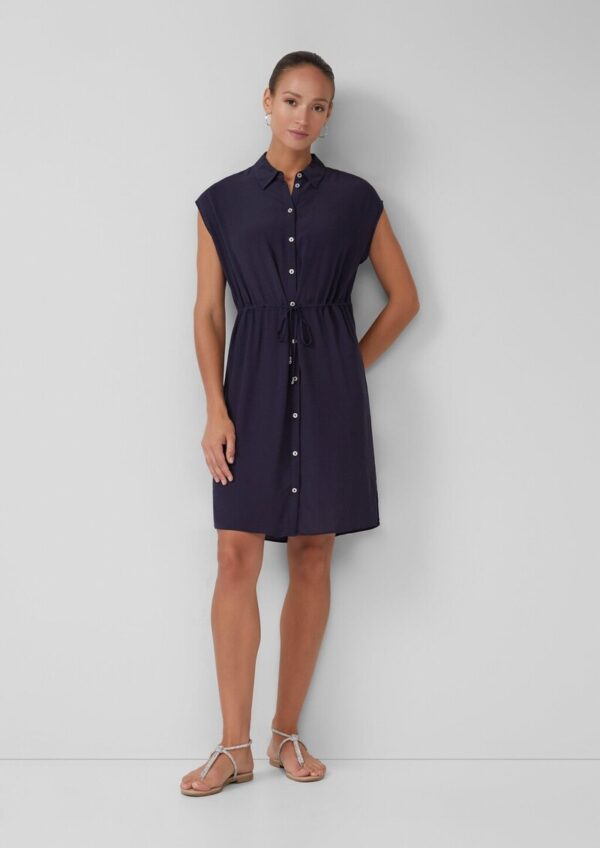 Ärmelloses Blusenkleid aus Viskose