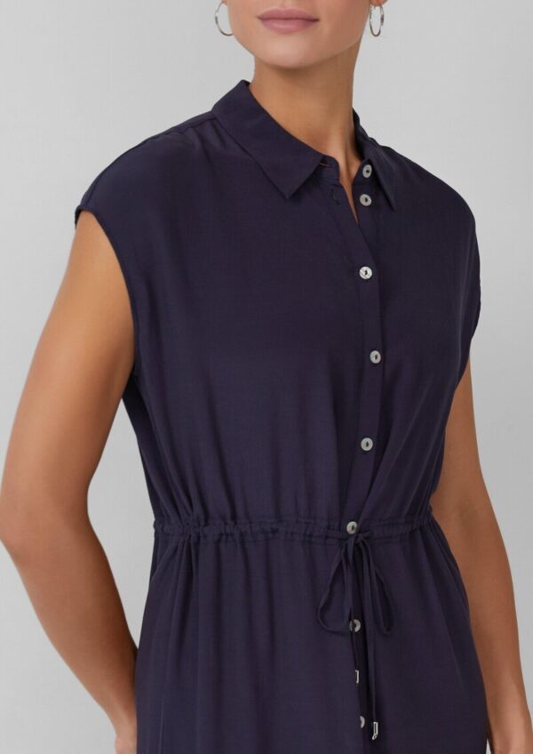 Ärmelloses Blusenkleid aus Viskose