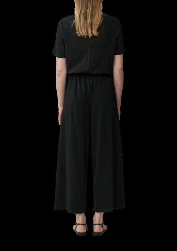 Jumpsuit mit Culotte aus plissierter Jerseyware