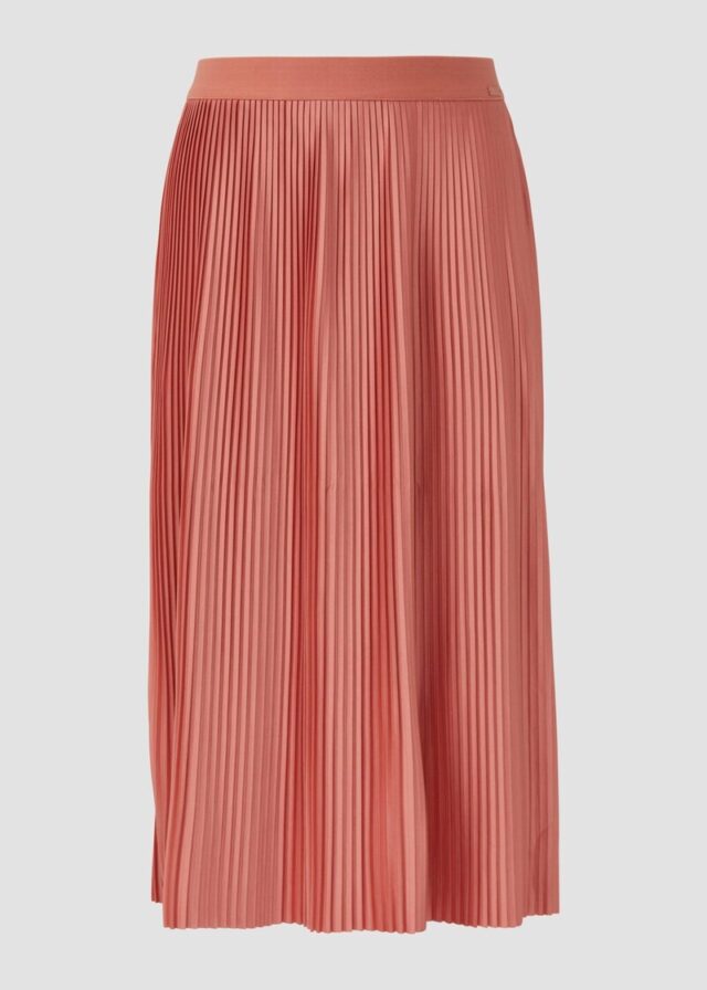 Rock mit Plisseefalten und Elastikbund