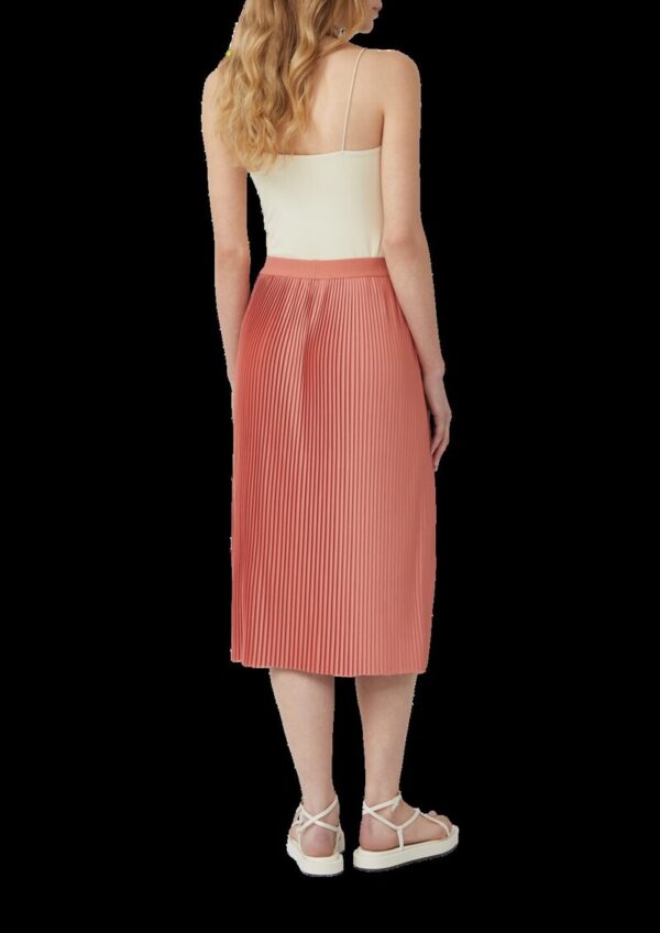 Rock mit Plisseefalten und Elastikbund