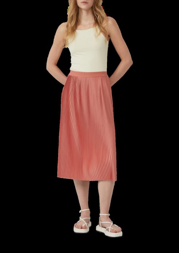 Rock mit Plisseefalten und Elastikbund