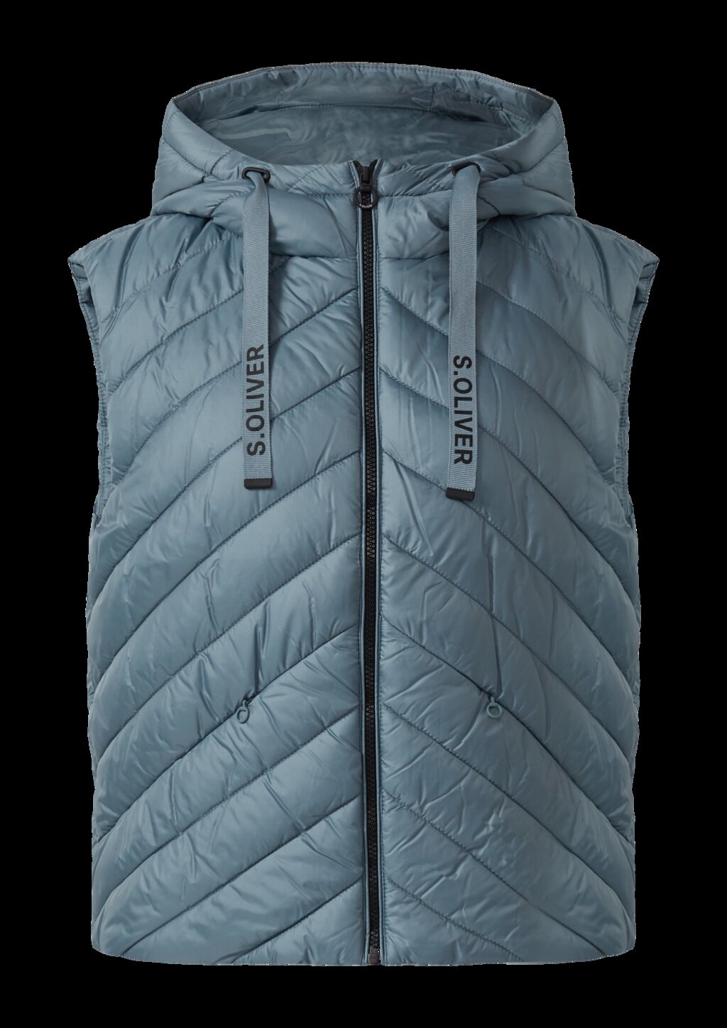 Wattierte Steppweste im Relaxed Fit