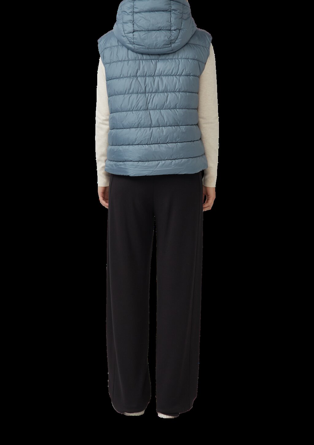 Wattierte Steppweste im Relaxed Fit