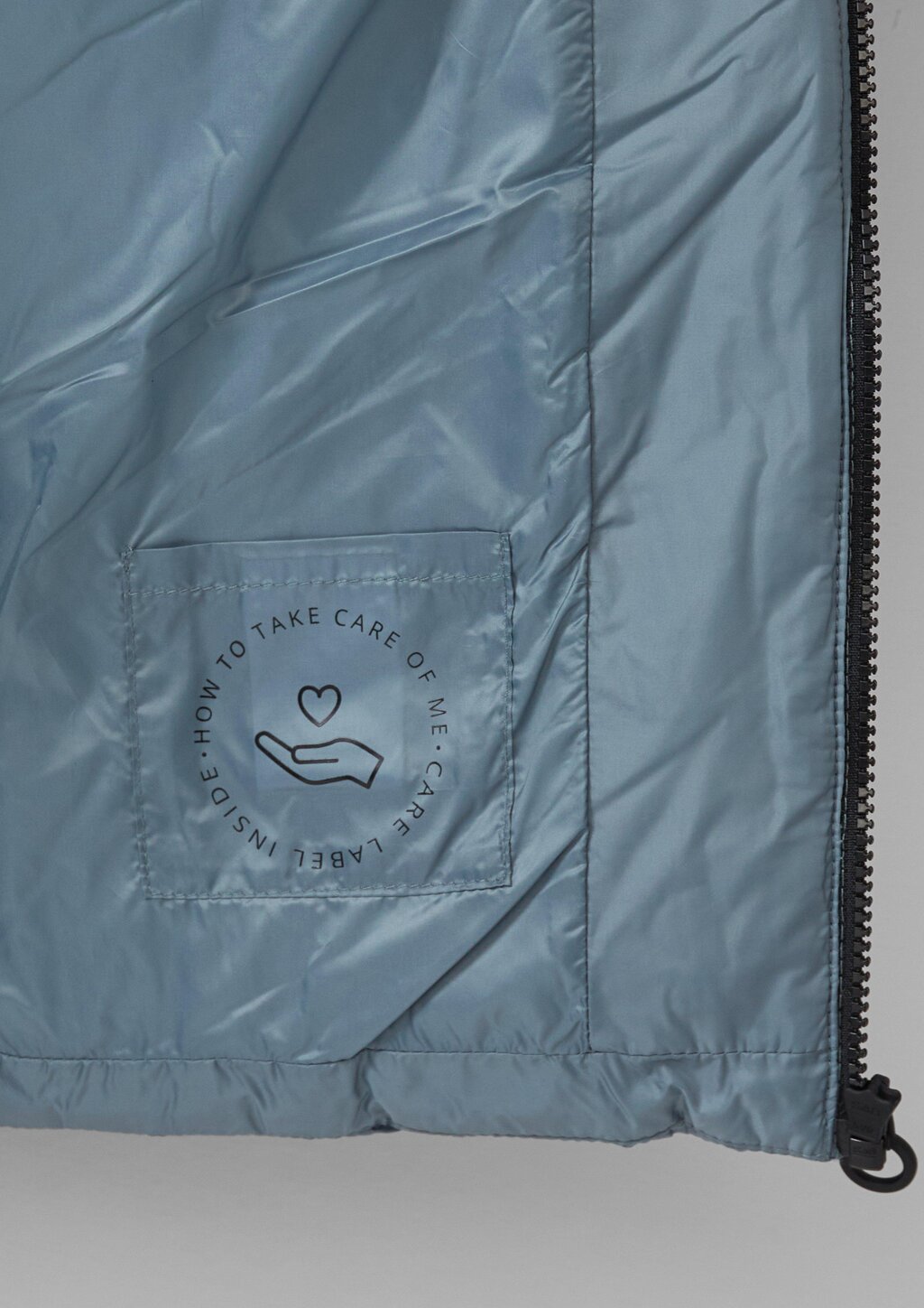 Wattierte Steppweste im Relaxed Fit