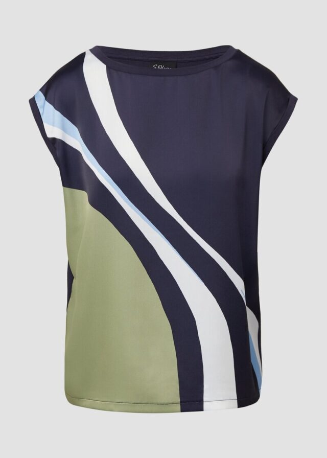 Blusenshirt im Relaxed Fit