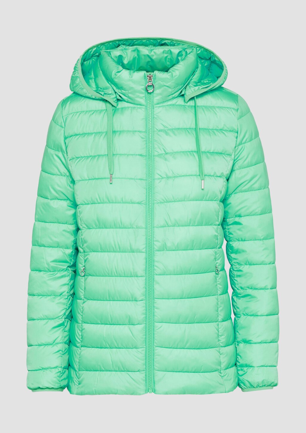 Leichte Steppjacke mit abnehmbarer Kapuze