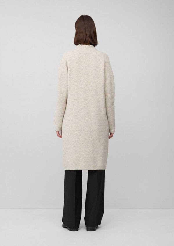 Softer Long-Cardigan aus Wollmix