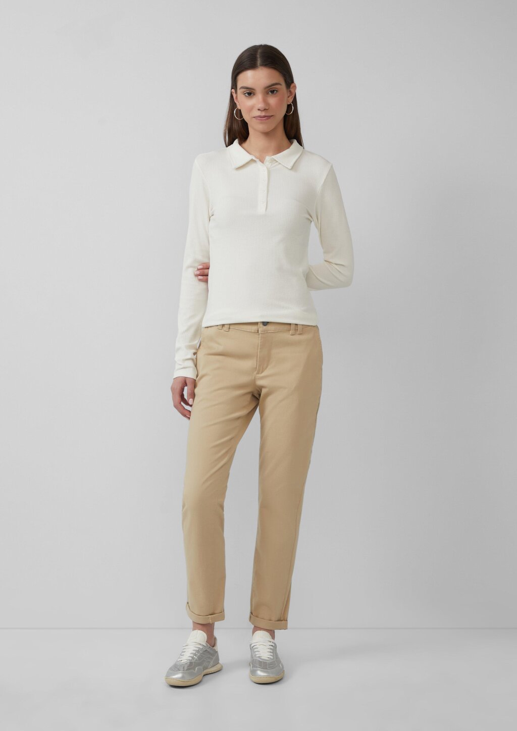 Chino aus Baumwollstretch