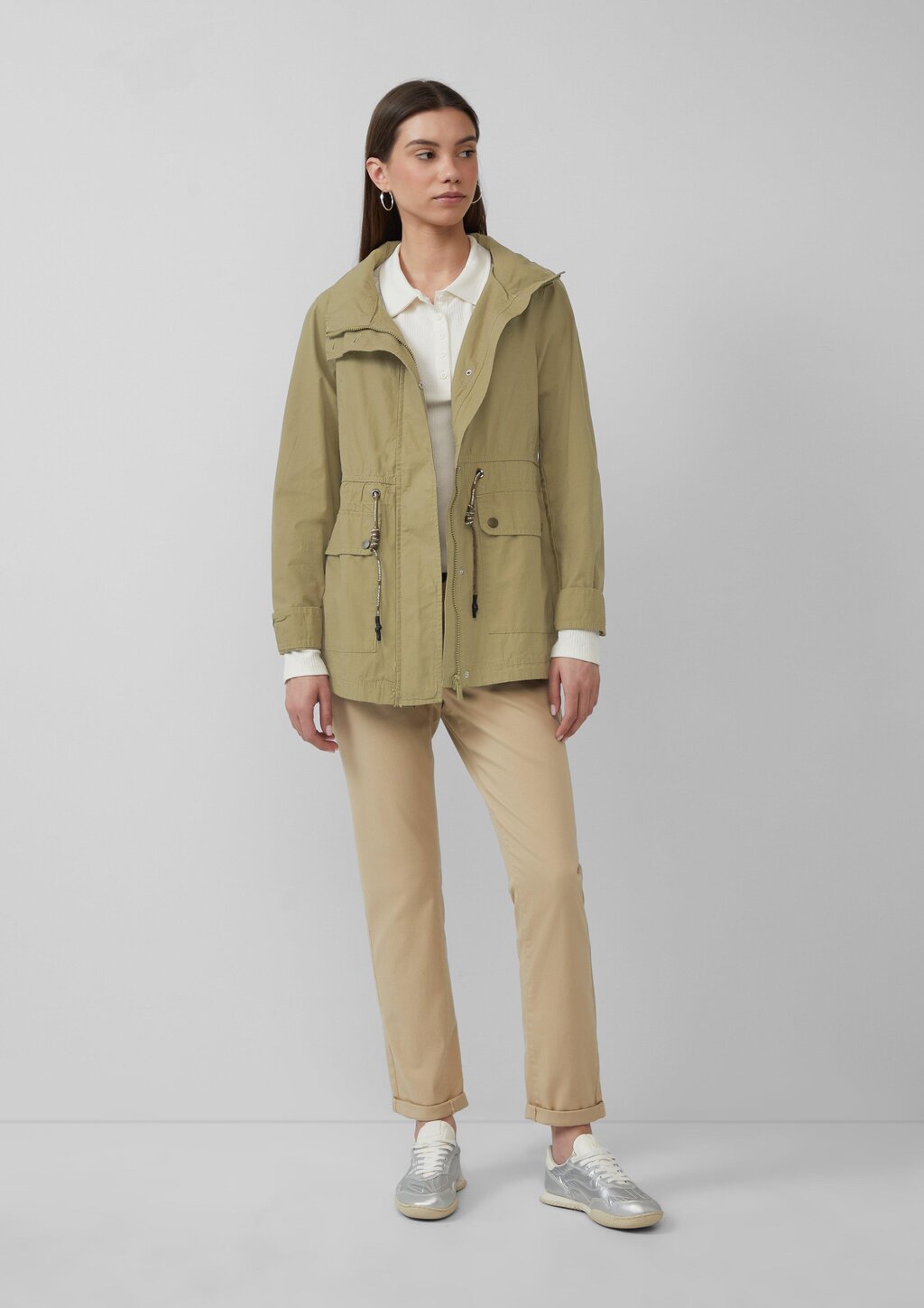 Chino aus Baumwollstretch