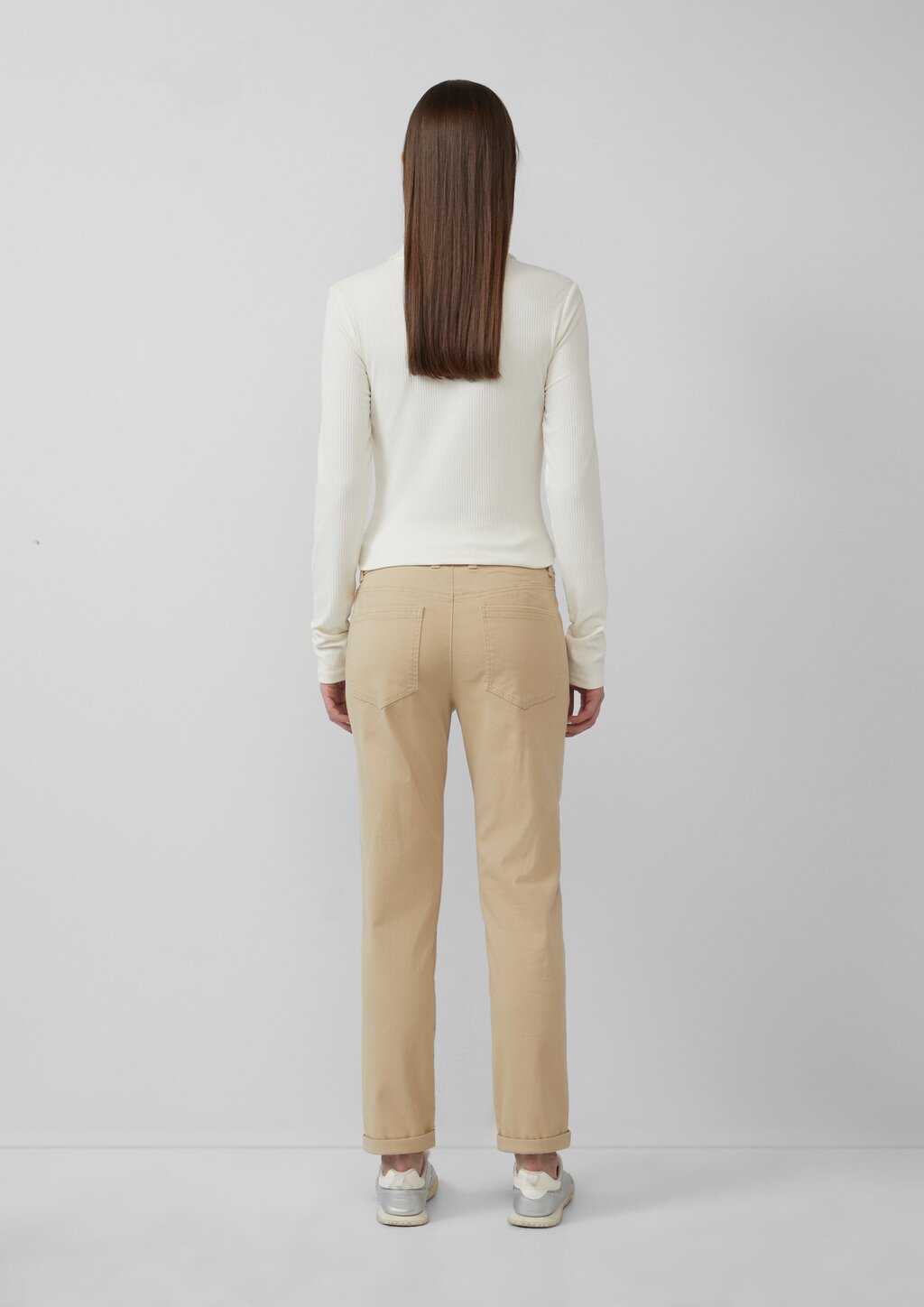 Chino aus Baumwollstretch