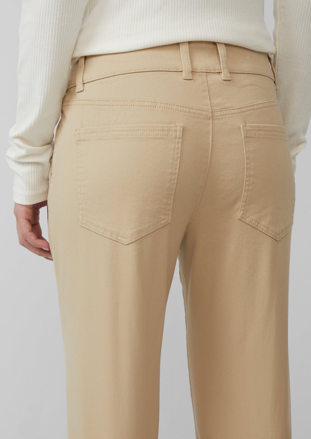 Chino aus Baumwollstretch