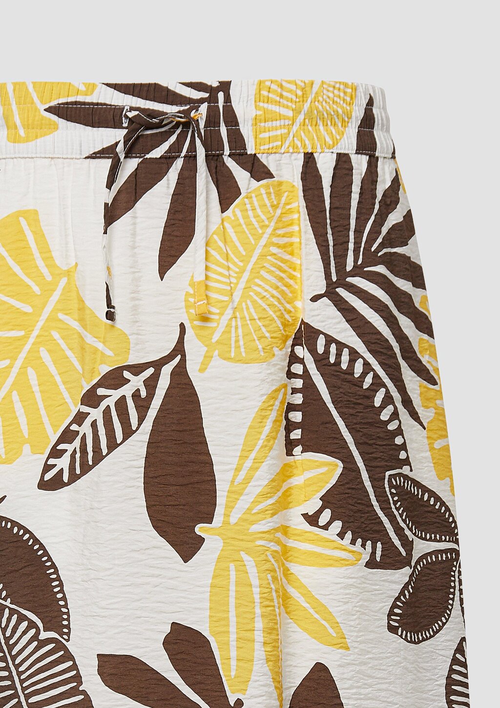 Strukturierter Midirock aus Viskosemix