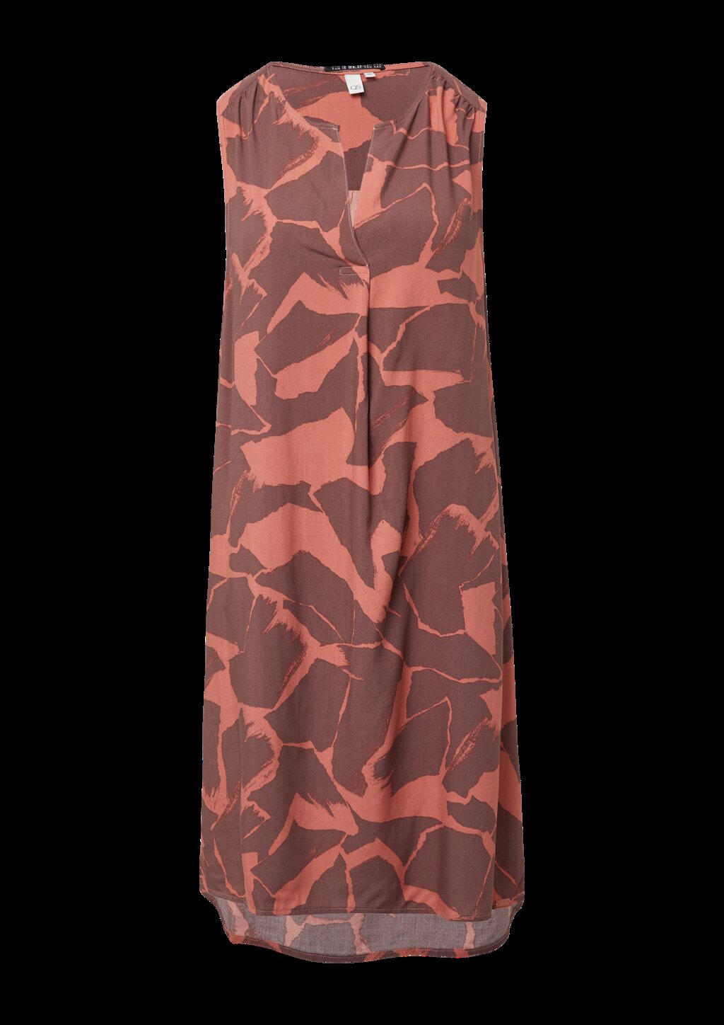 Knielanges Viskosekleid