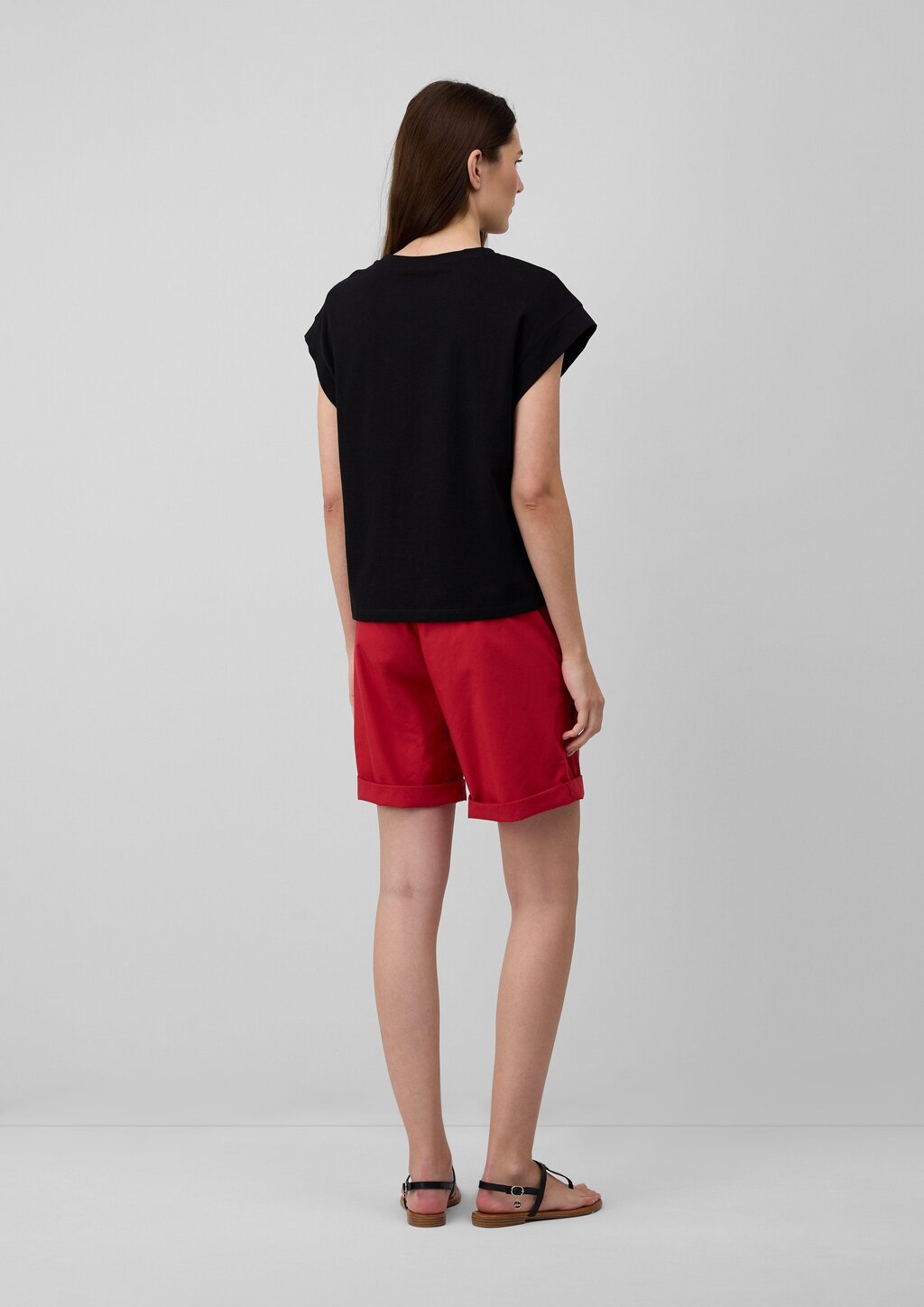 T-Shirt im Relaxed Fit mit Folienprint