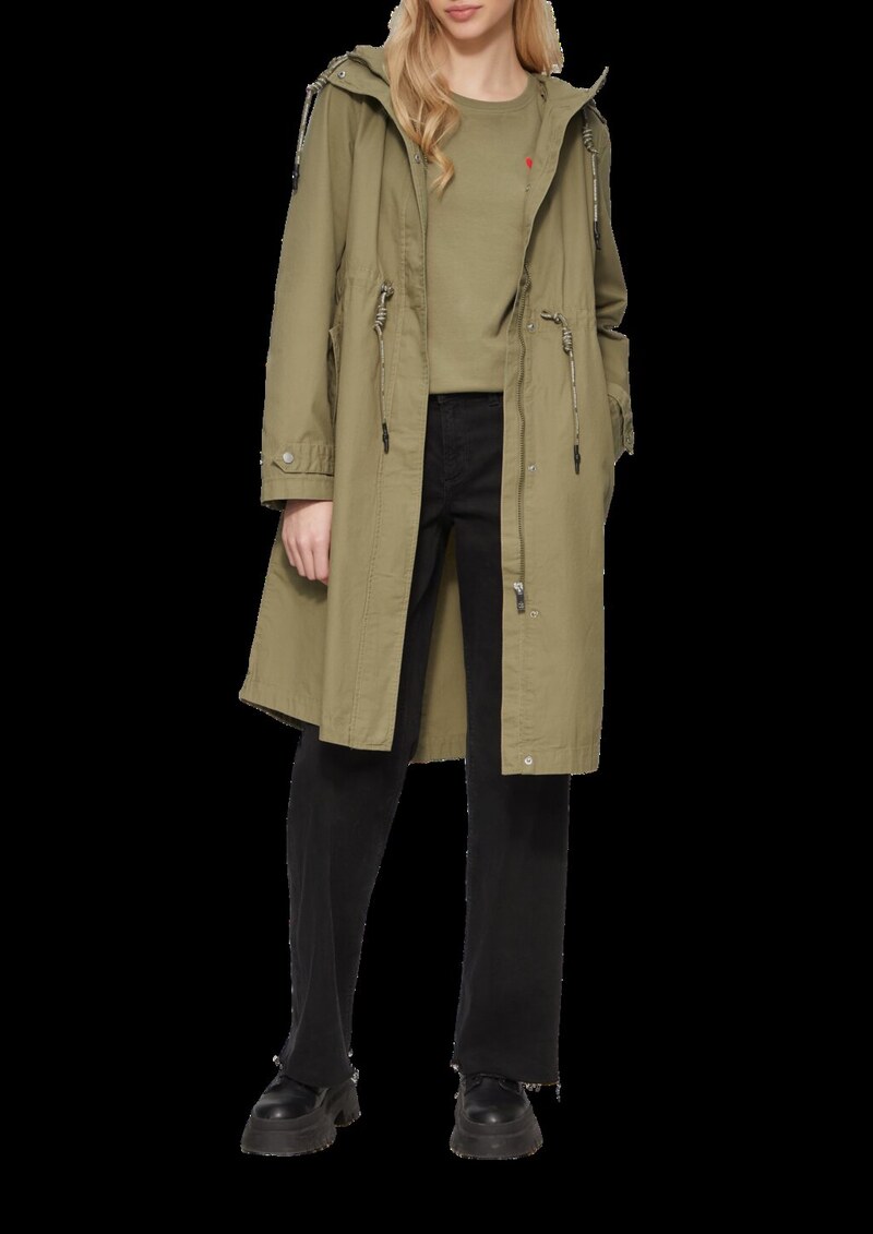 Jerseyshirt mit Herz-Stickerei