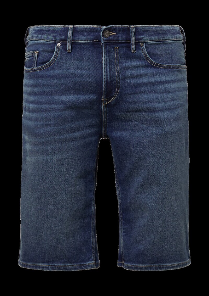 Jeans-Shorts / Regular Fit / Mid Rise / Straight Leg