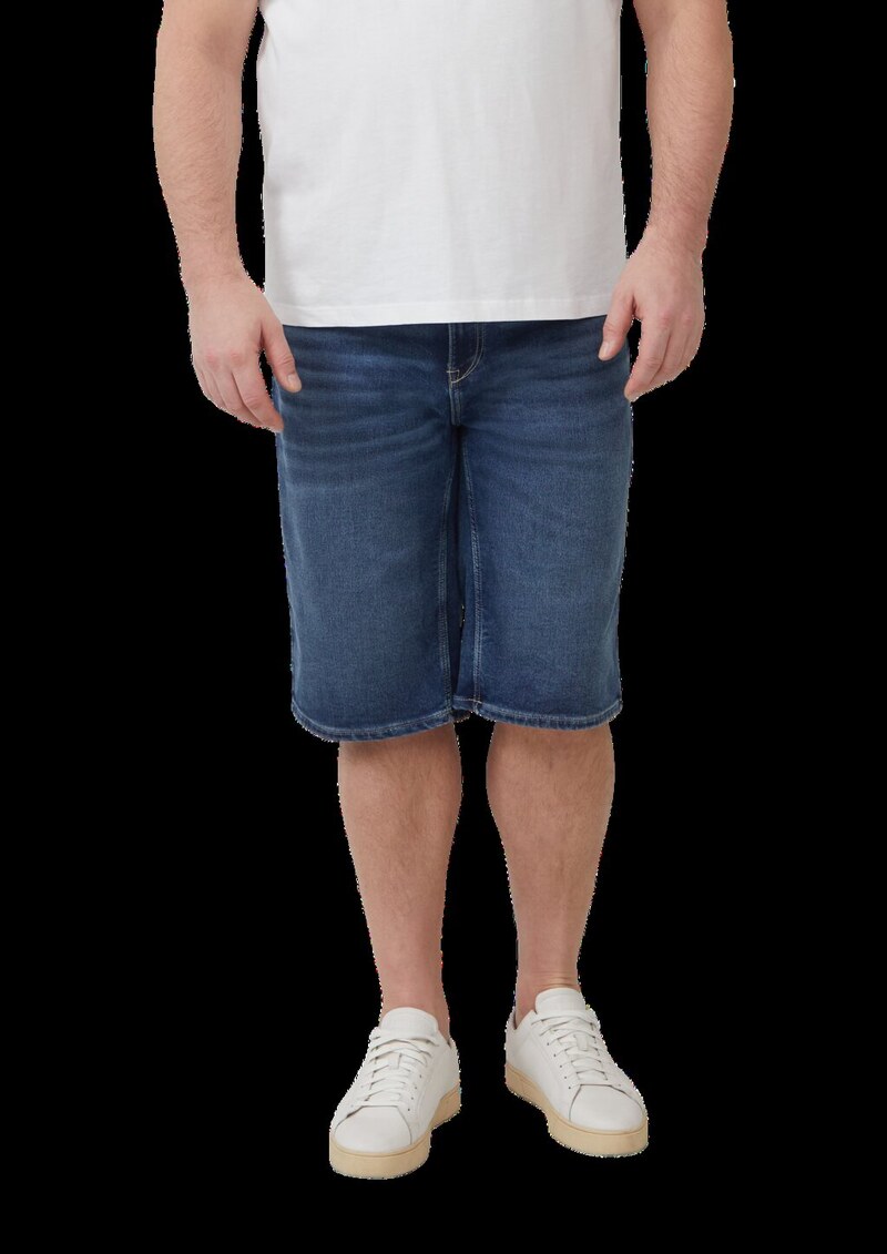Jeans-Shorts / Regular Fit / Mid Rise / Straight Leg