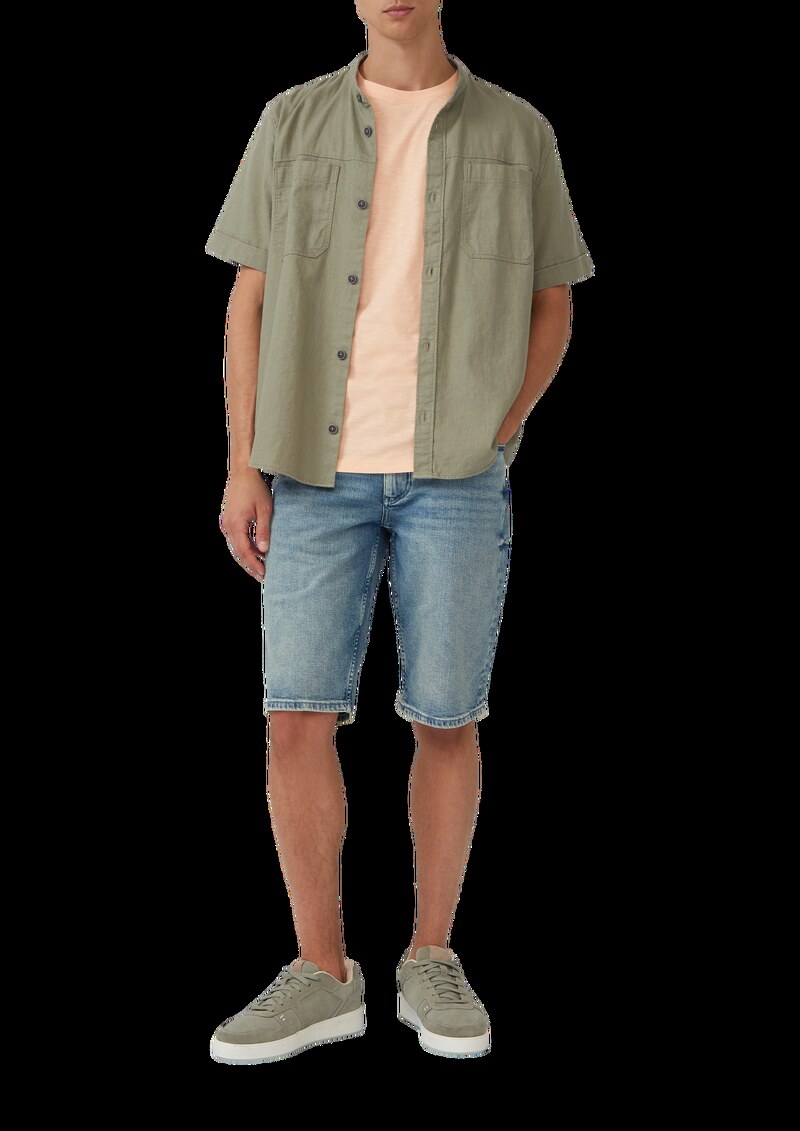 Jeans-Bermuda / Regular Fit / Mid Rise