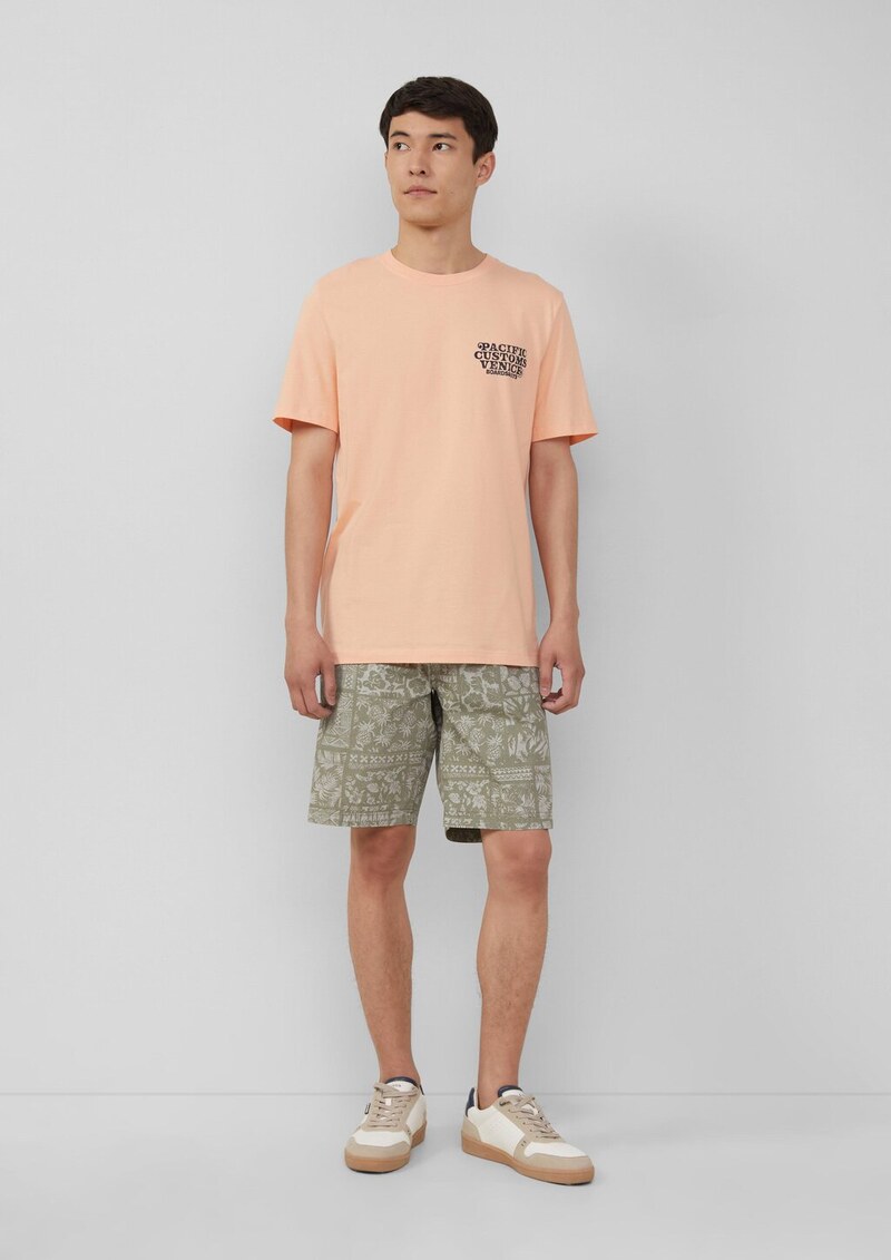 Detroit: Bermuda im Relaxed Fit und All-over-Print