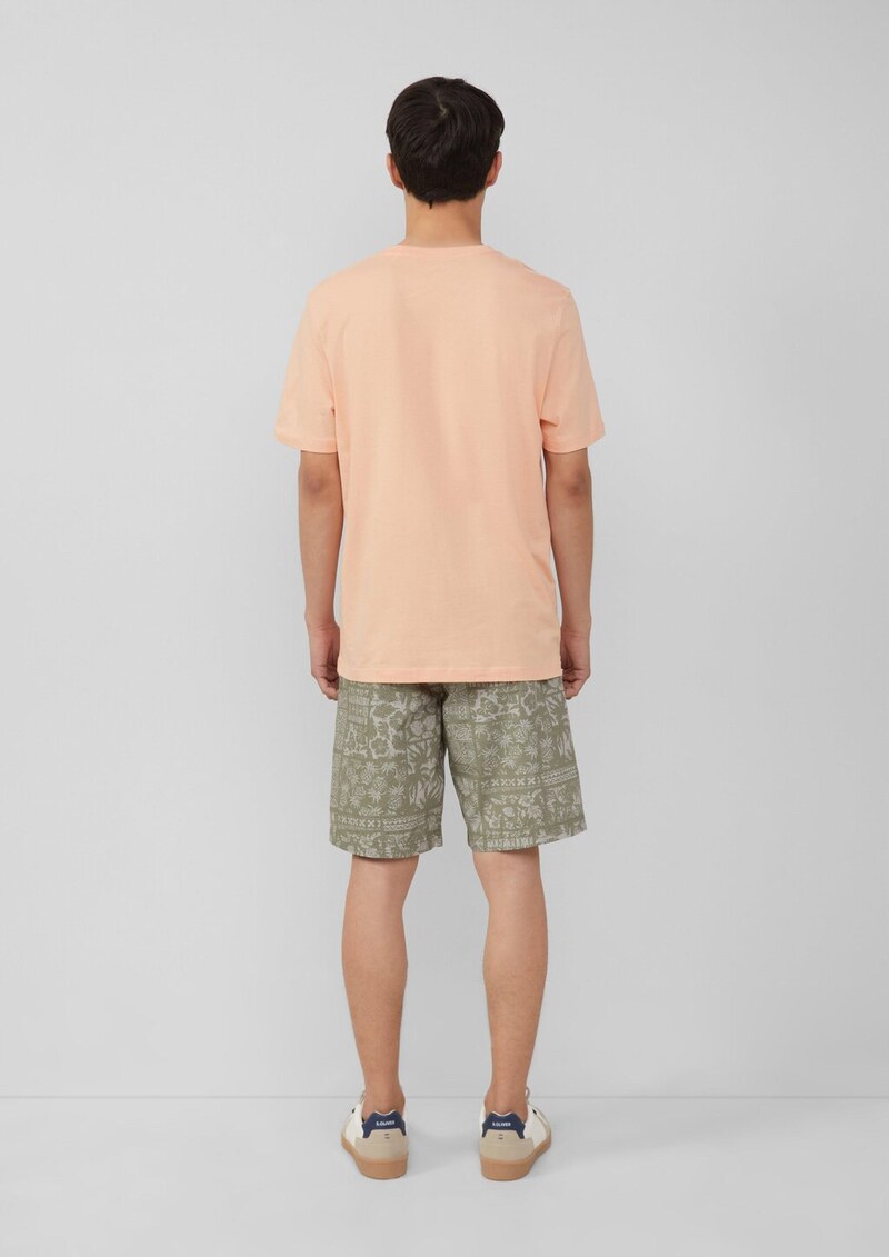 Detroit: Bermuda im Relaxed Fit und All-over-Print