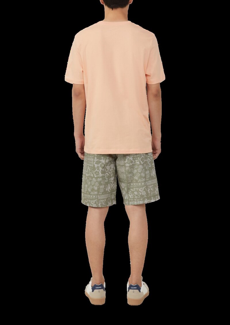 Detroit: Bermuda im Relaxed Fit und All-over-Print