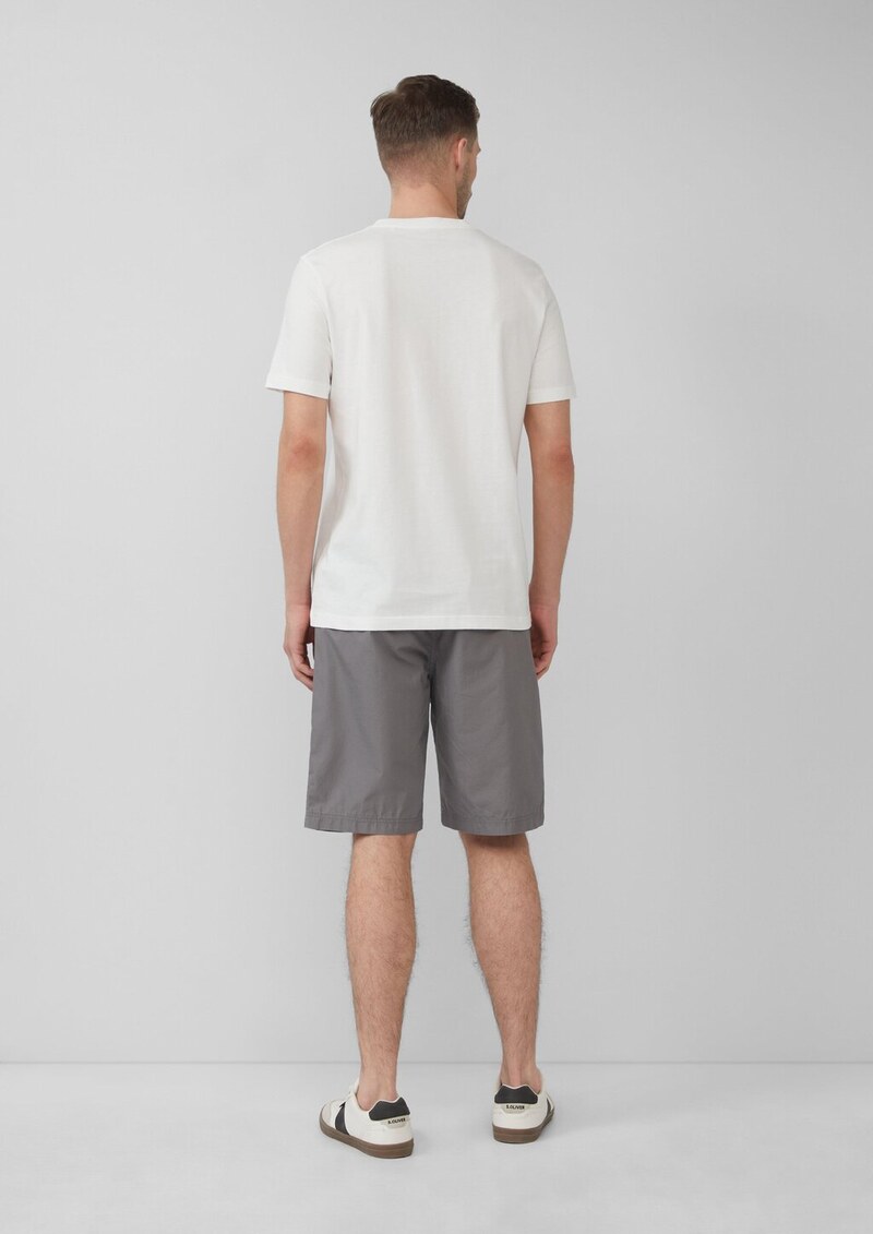 Detroit: Chino-Bermuda im Relaxed Fit mit Elastikbund