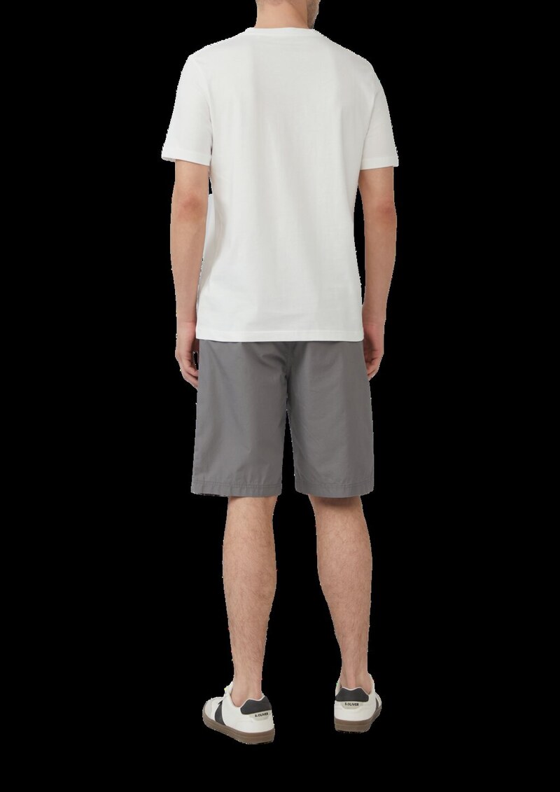 Detroit: Chino-Bermuda im Relaxed Fit mit Elastikbund