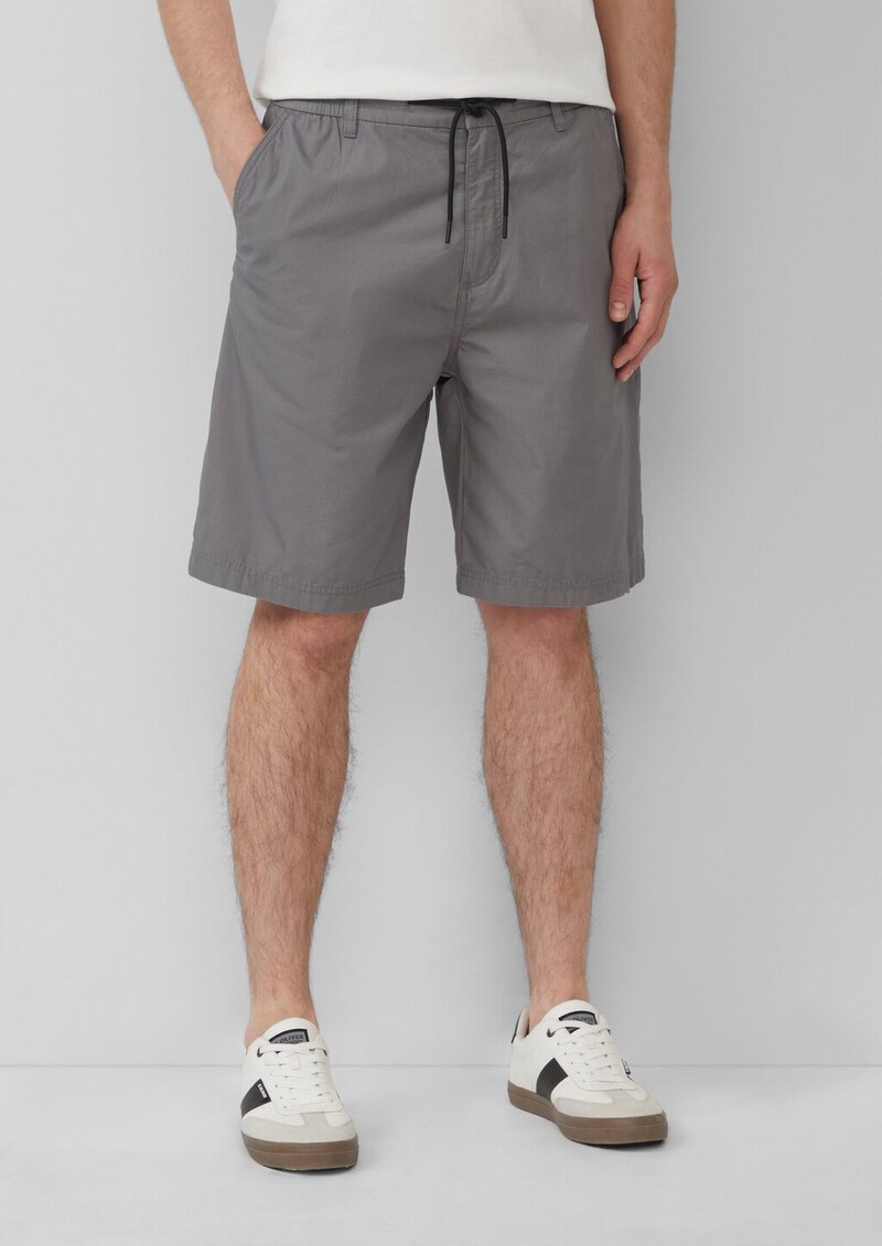 Detroit: Chino-Bermuda im Relaxed Fit mit Elastikbund