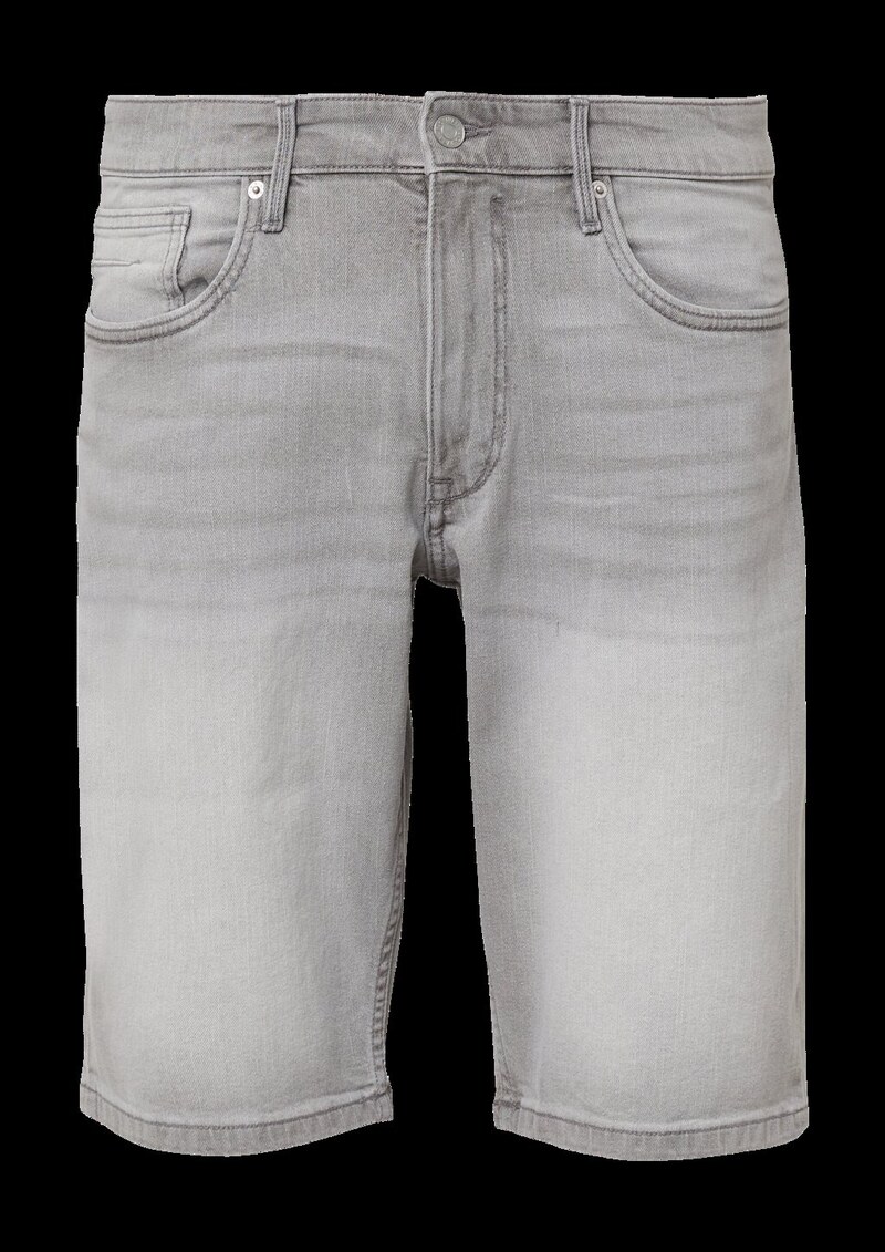 Leichte Jeans-Bermuda / Regular Fit / Mid Rise