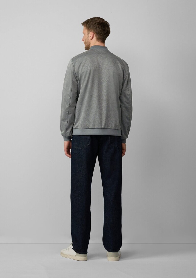 s.O JOGG: Bomberjacke aus Stretch-Jersey