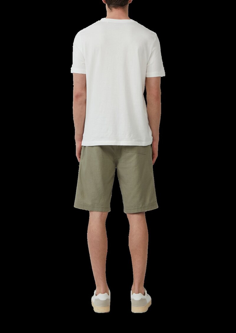 Leinenmix-Bermuda im Relaxed Fit