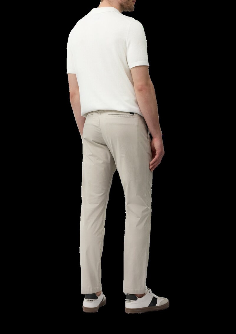 Weiches Strick-Poloshirt aus Baumwoll-Seidenmix