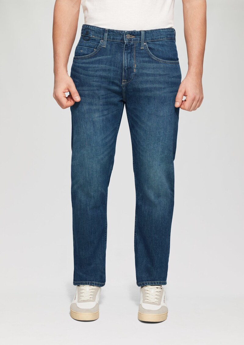 Jeans Benito / Regular Fit / Mid Rise / Straight Leg / 5-Gear-Denim