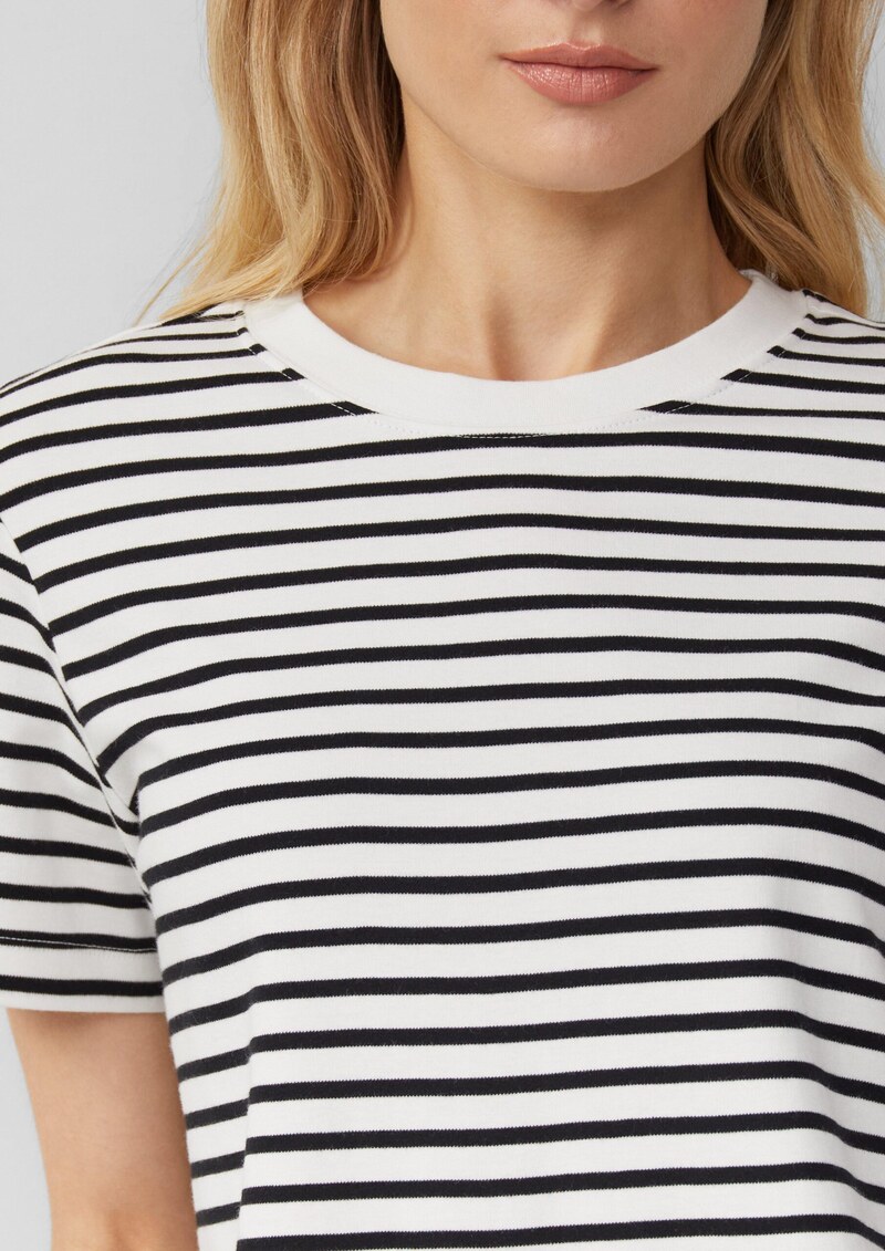 Verkürztes T-Shirt aus Interlockjersey