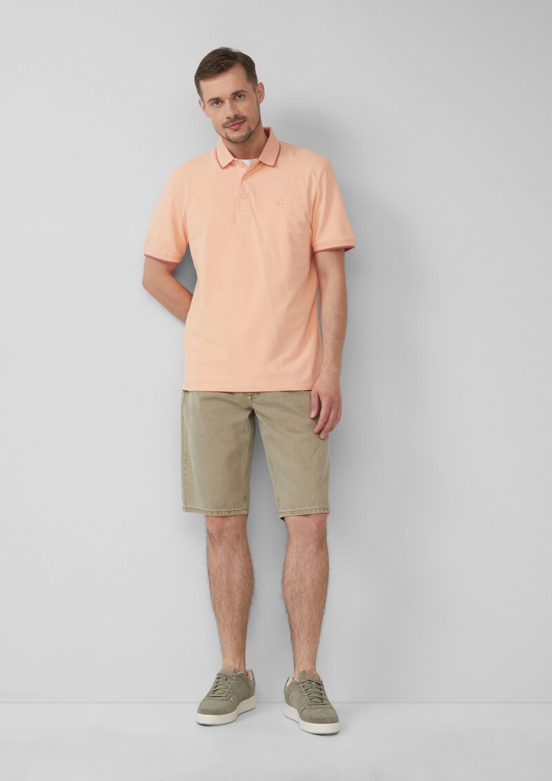 Coloured Jeans-Bermuda / Regular Fit / Mid Rise