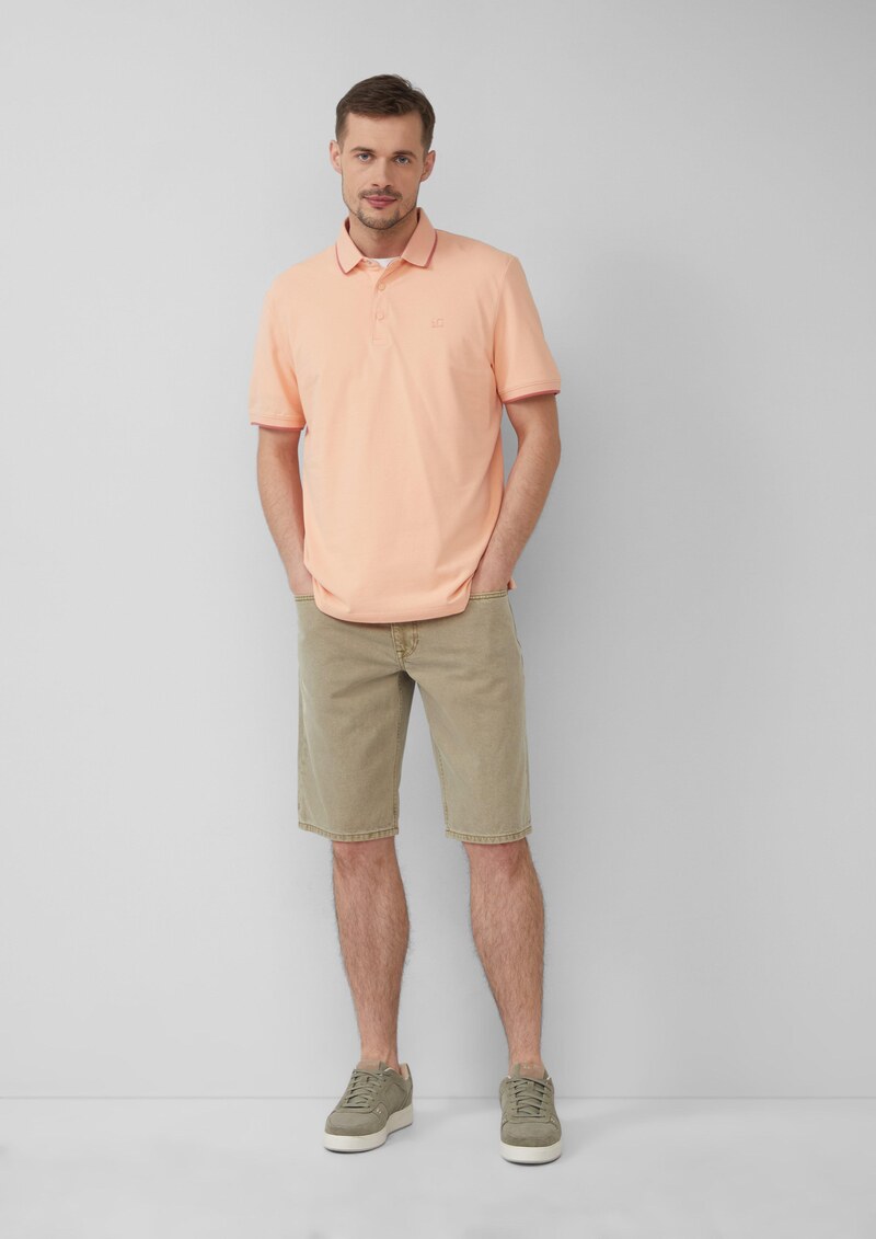 Coloured Jeans-Bermuda / Regular Fit / Mid Rise