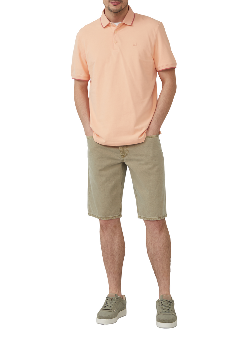 Coloured Jeans-Bermuda / Regular Fit / Mid Rise