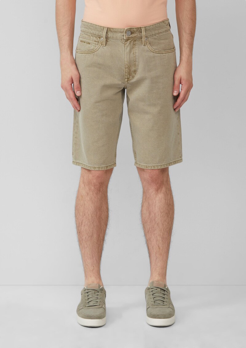 Coloured Jeans-Bermuda / Regular Fit / Mid Rise