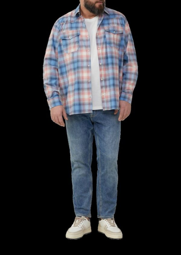Regular Fit: Kariertes Hemd im Western-Style