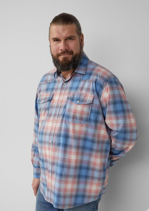 Regular Fit: Kariertes Hemd im Western-Style