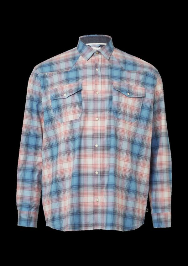 Regular Fit: Kariertes Hemd im Western-Style