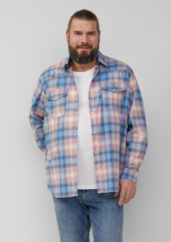 Regular Fit: Kariertes Hemd im Western-Style