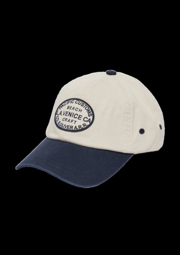 Cap aus Twill mit gesticktem Patch