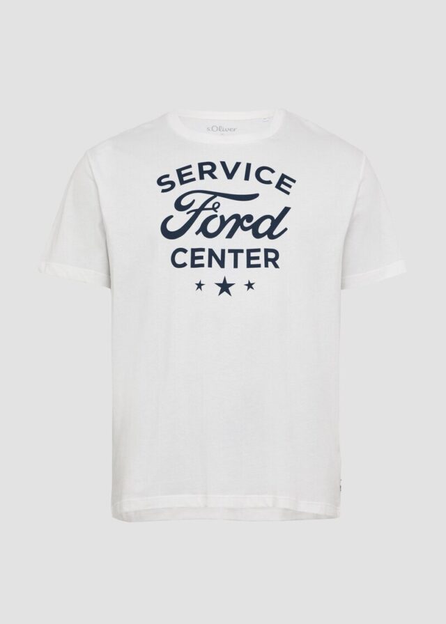 Baumwoll-T-Shirt mit Ford®-Print