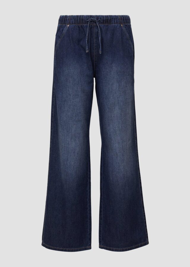 Jeans / Comfort Fit / Mid Rise / Wide Leg / Sommerdenim | QS x Sarah & Tini