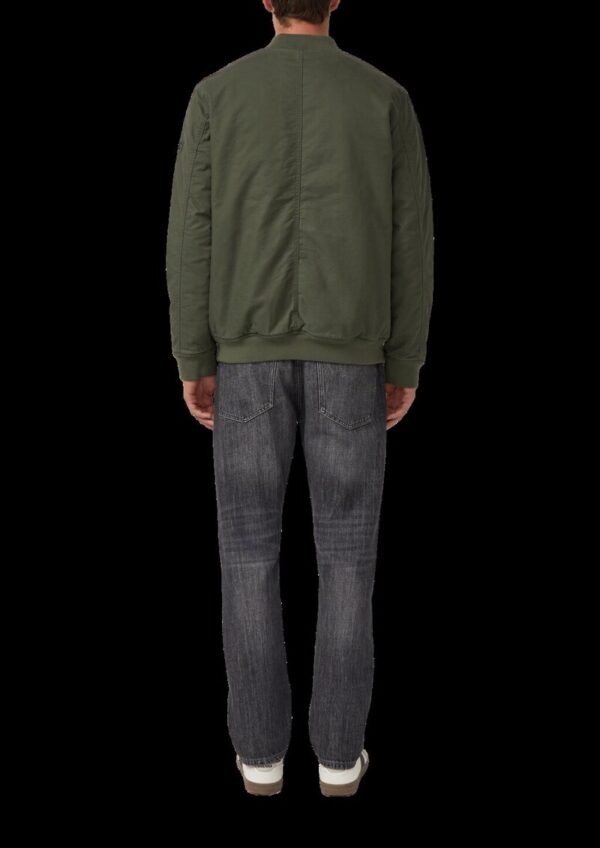 Bomberjacke mit Label-Patches und Waschung