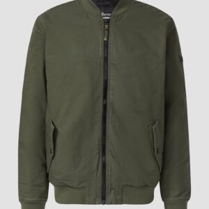 Bomberjacke mit Label-Patches und Waschung