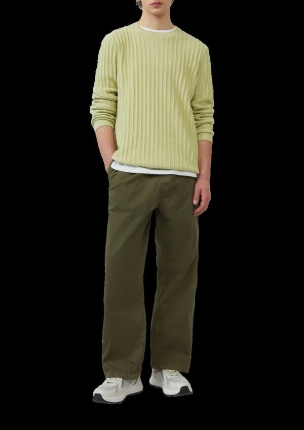 Gewaschener Jogger aus Baumwoll-Twill